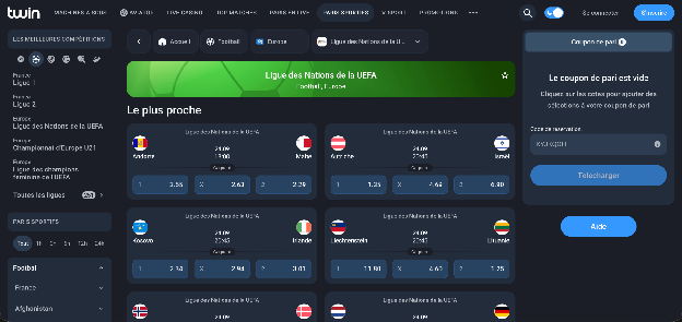 Paris sportifs Twin